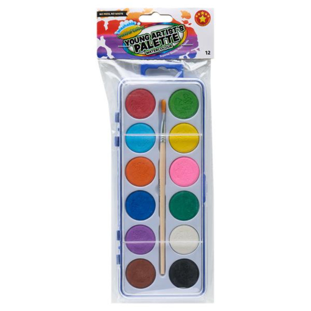 World of Colour Watercolour Art Set - 12 pieces