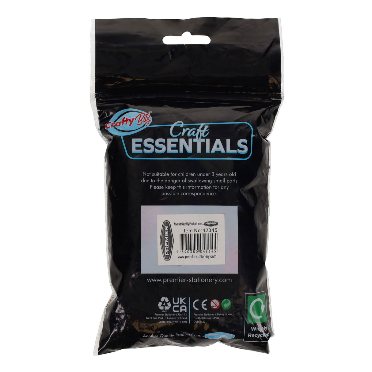 Crafty Bitz Pom Poms - Glitter - Pack of 30