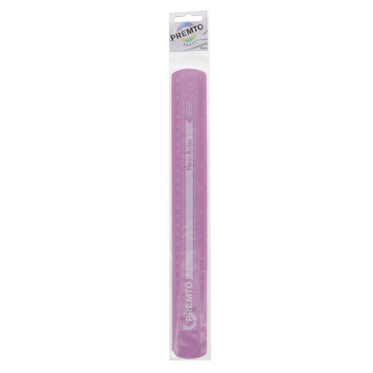 Premto Pastel Flexi Ruler - 30cm - Wild Orchid