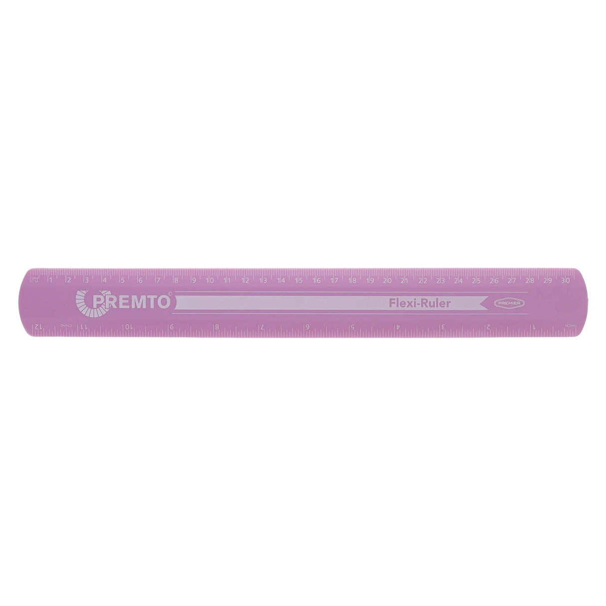 Premto Pastel Flexi Ruler - 30cm - Wild Orchid