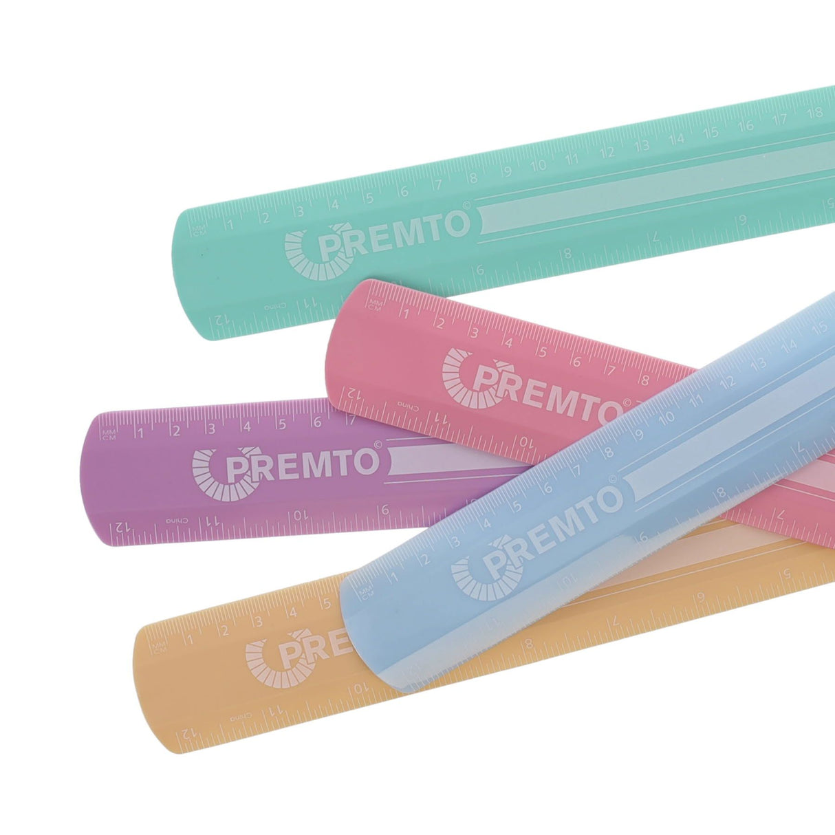 Premto Pastel Flexi Ruler - 30cm - Wild Orchid