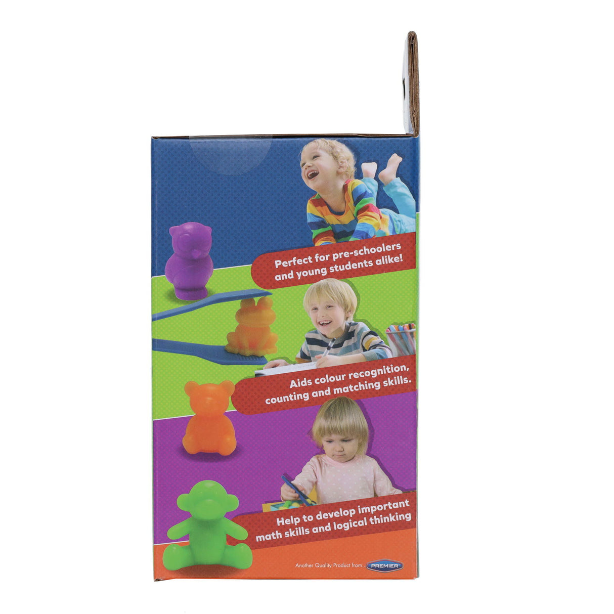 Clever Kidz Sorting Game Rainbow Animals - 44 Pieces