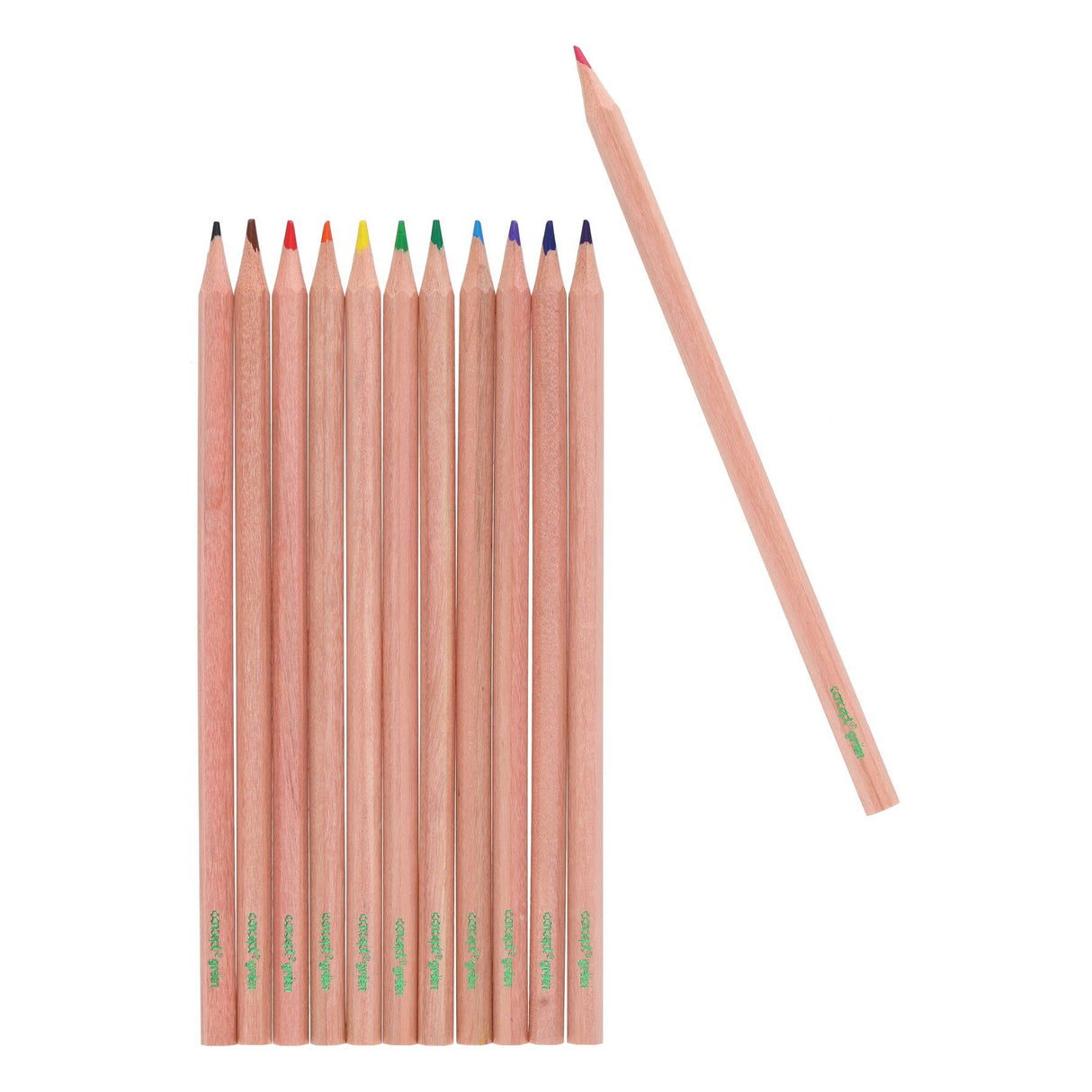 Concept Green Colouring Pencils - Pack of 12