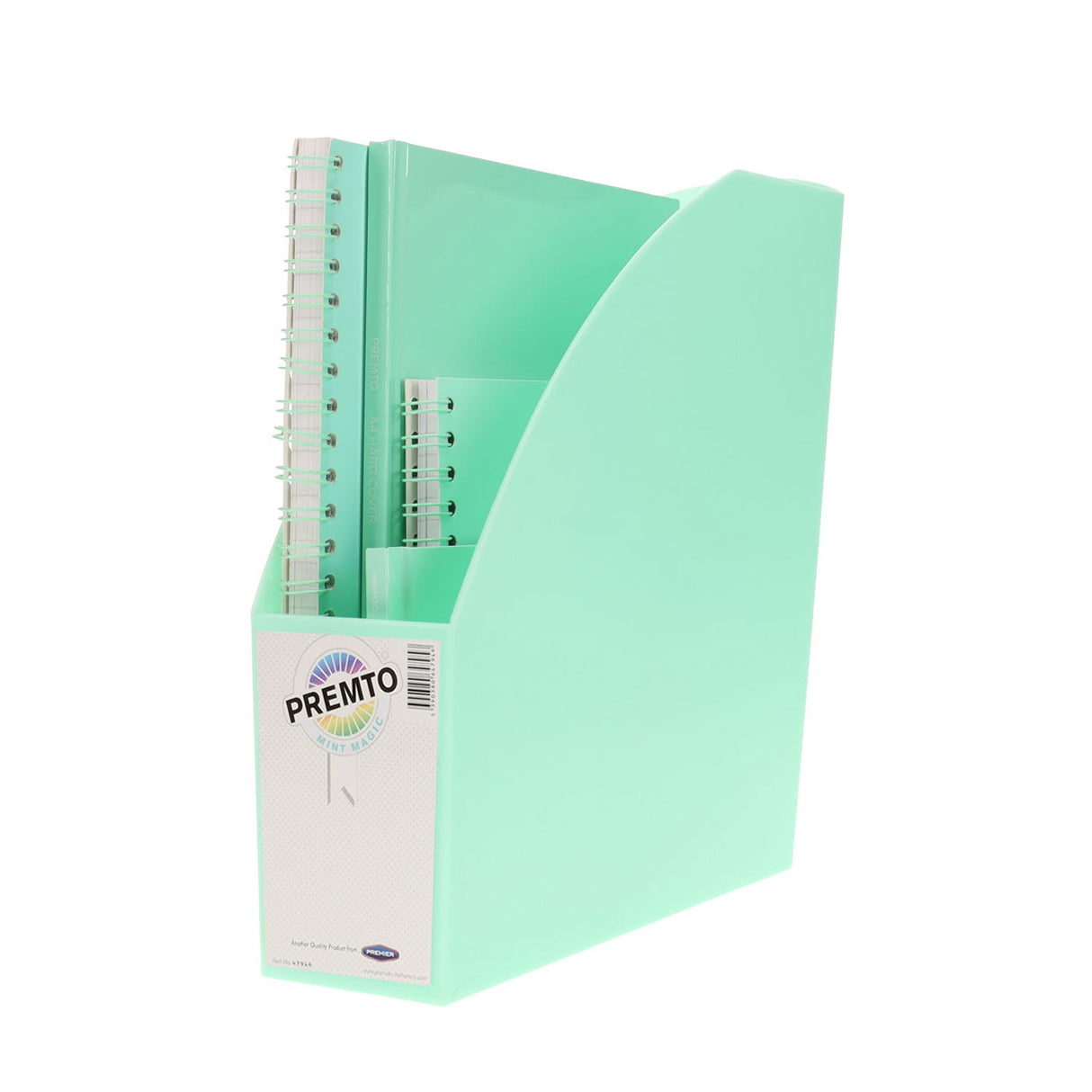 Premto Magazine Organiser Pastel - Mint Magic
