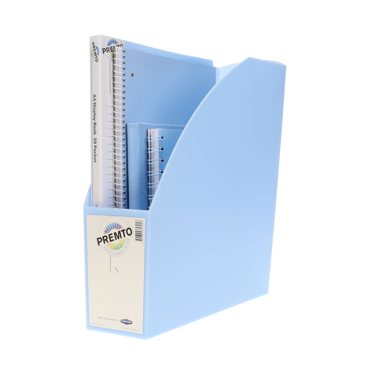 Premto Magazine Organiser Pastel - Cornflower Blue