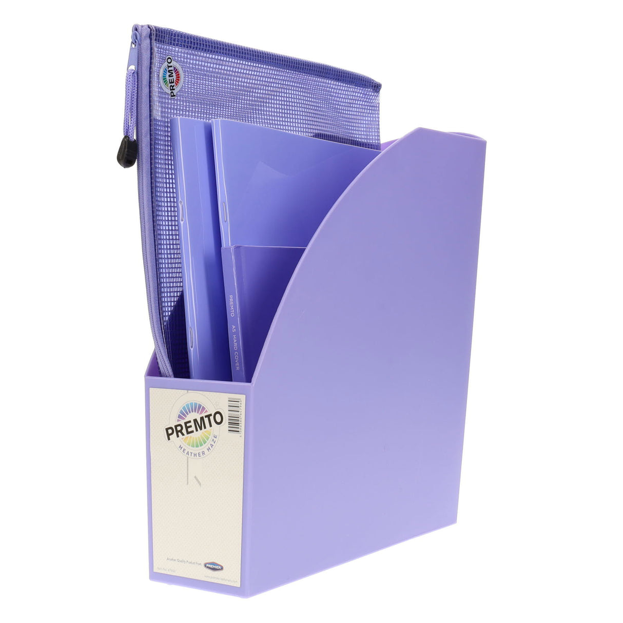 Premto Magazine Organiser Pastel - Heather Haze