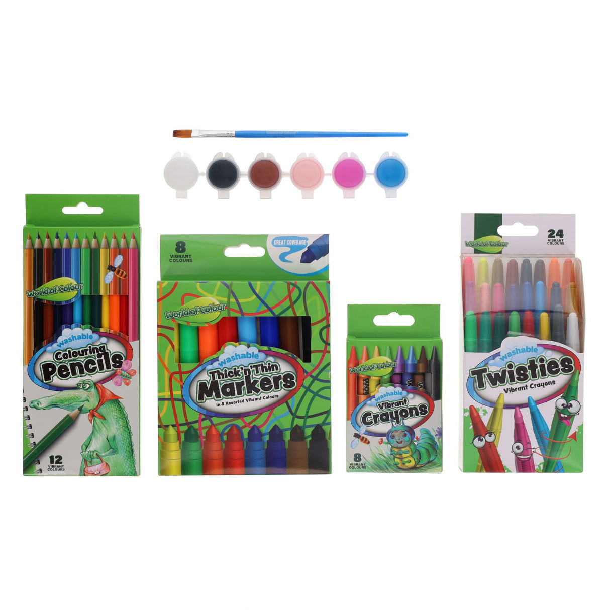 World of Colour Essential Colouring Set