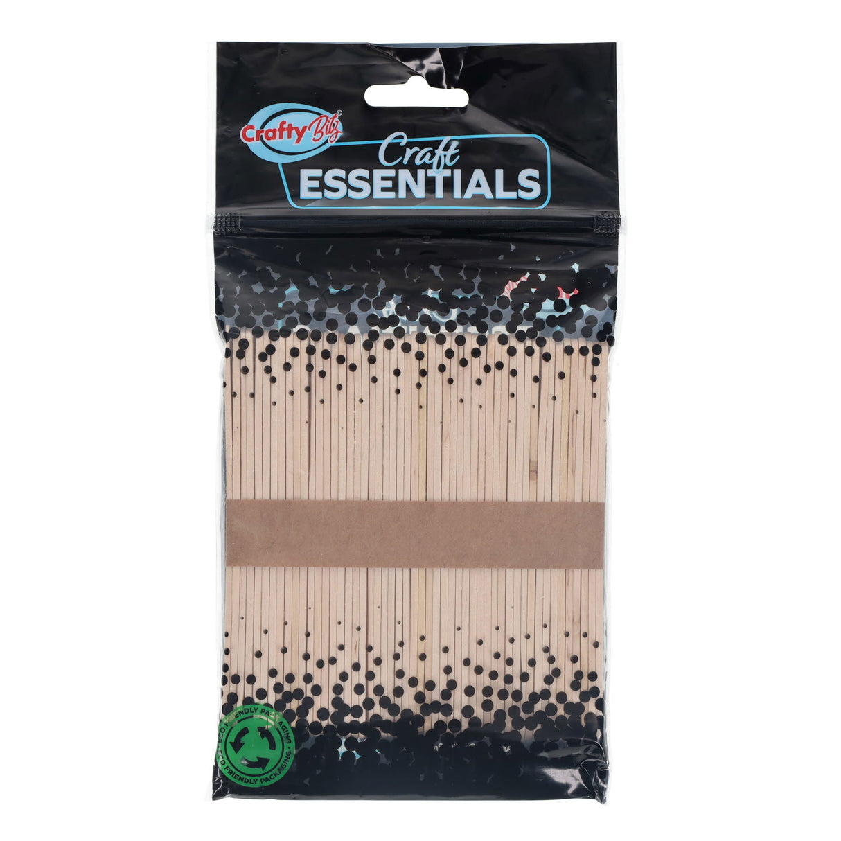 Crafty Bitz Lollipop Sticks - Natural - Pack of 50