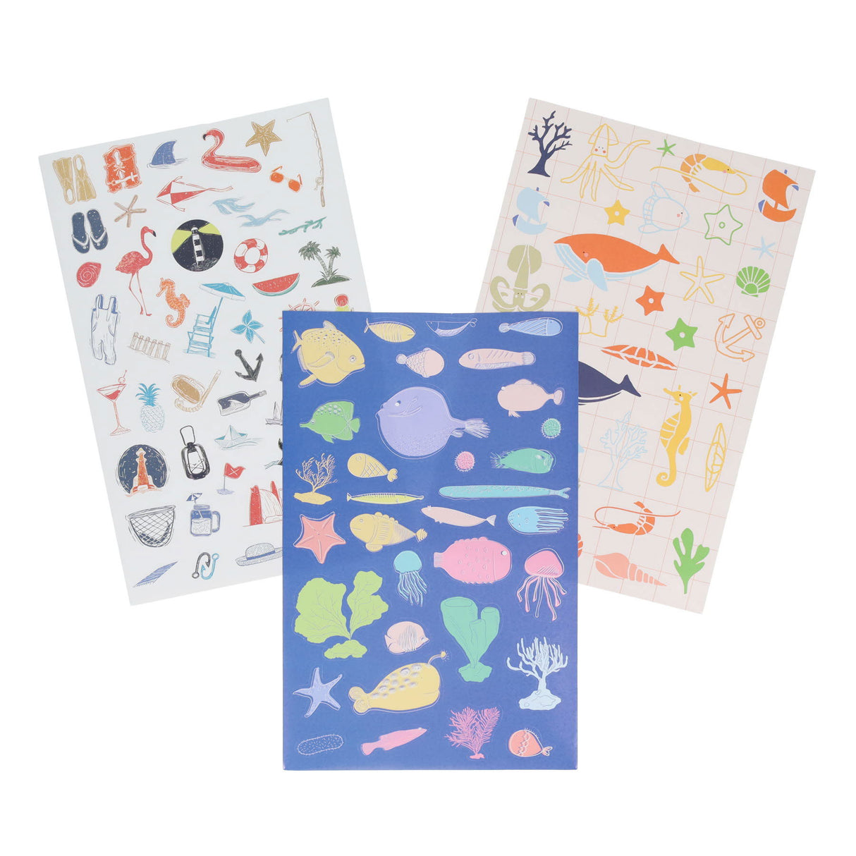 Crafty Bitz 200+ Assorted Sticker Pad - Under the Sea