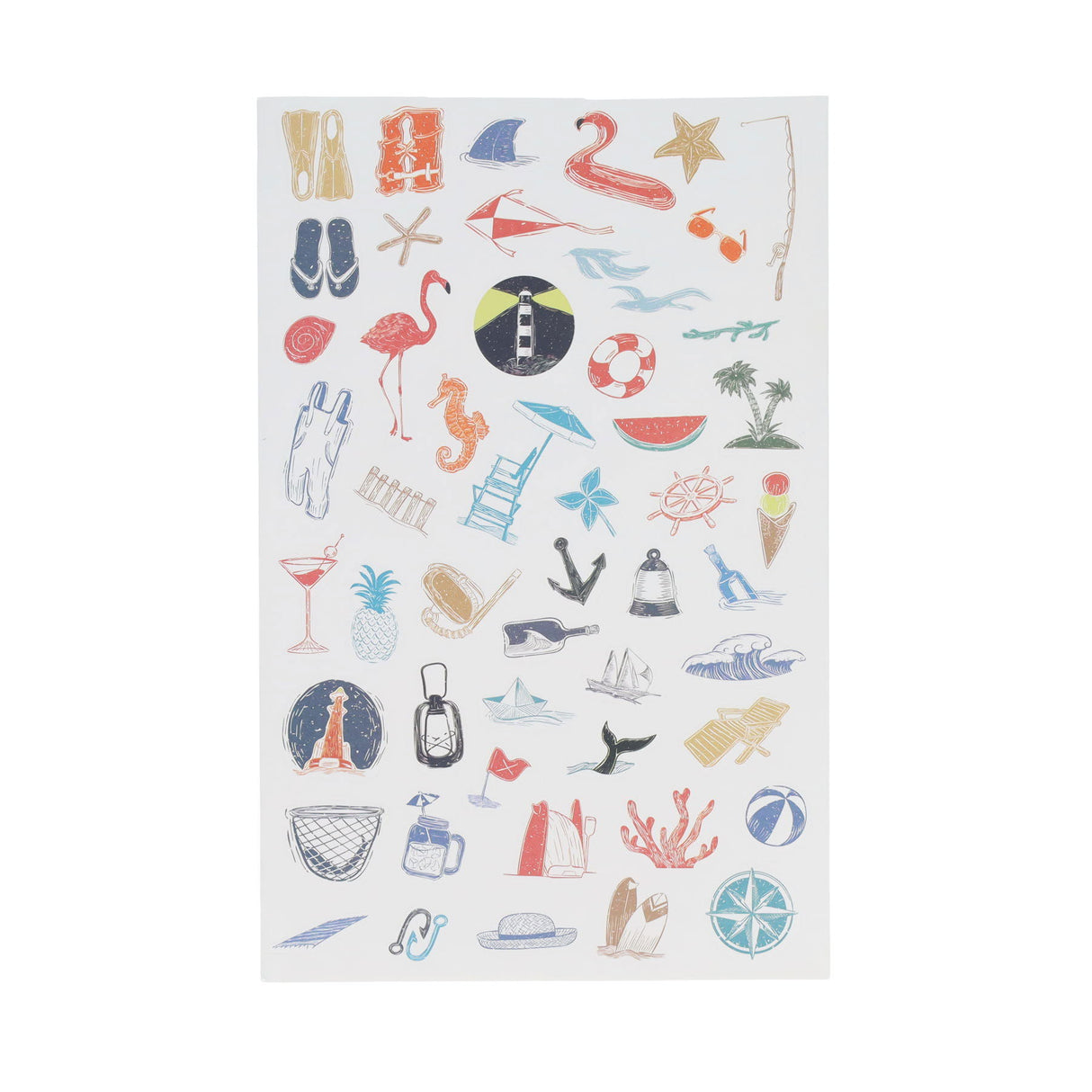 Crafty Bitz 200+ Assorted Sticker Pad - Under the Sea