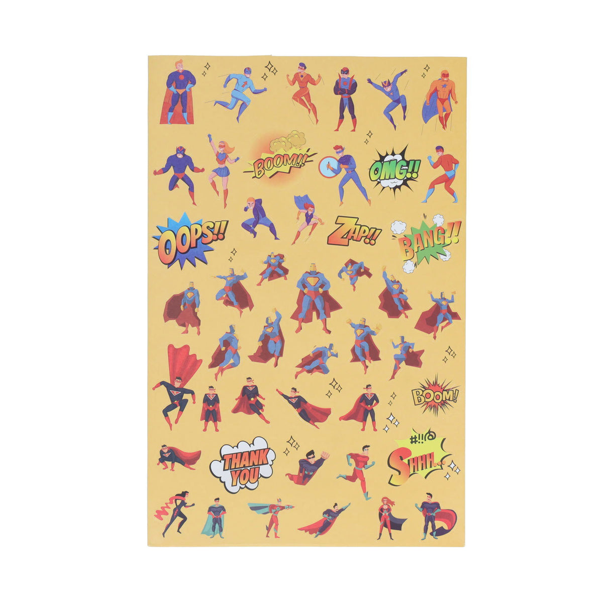 Crafty Bitz 200+ Assorted Sticker Pad - Super Heroes