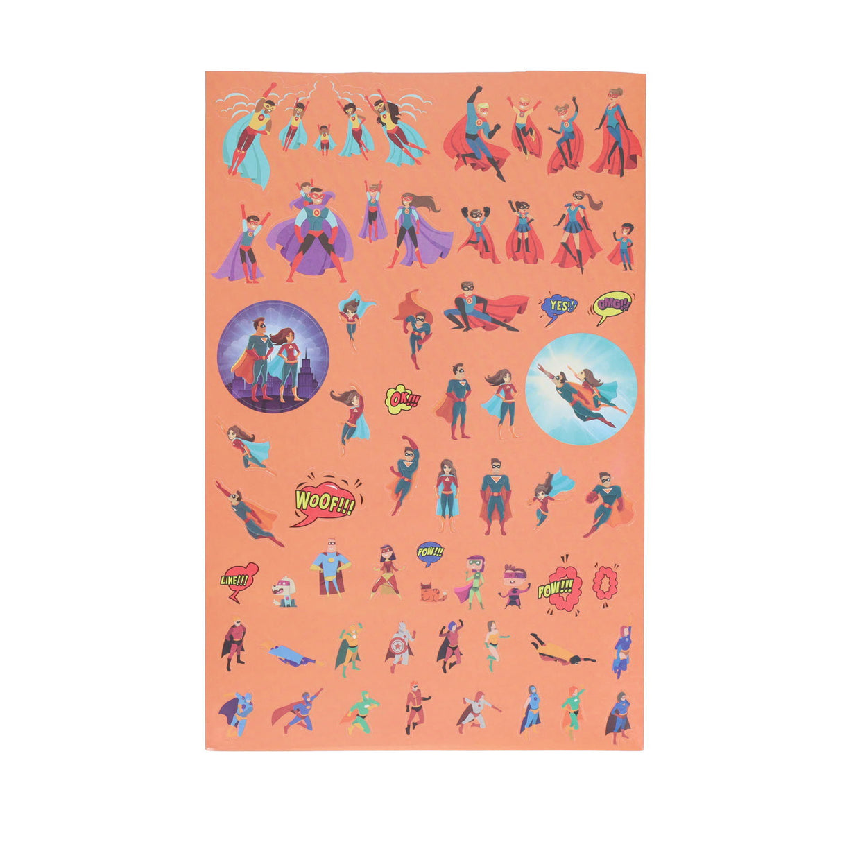 Crafty Bitz 200+ Assorted Sticker Pad - Super Heroes