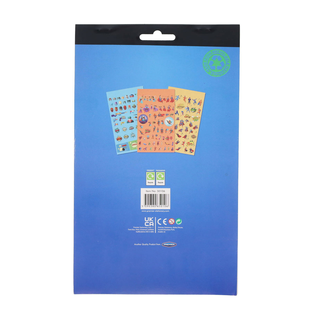 Crafty Bitz 200+ Assorted Sticker Pad - Super Heroes