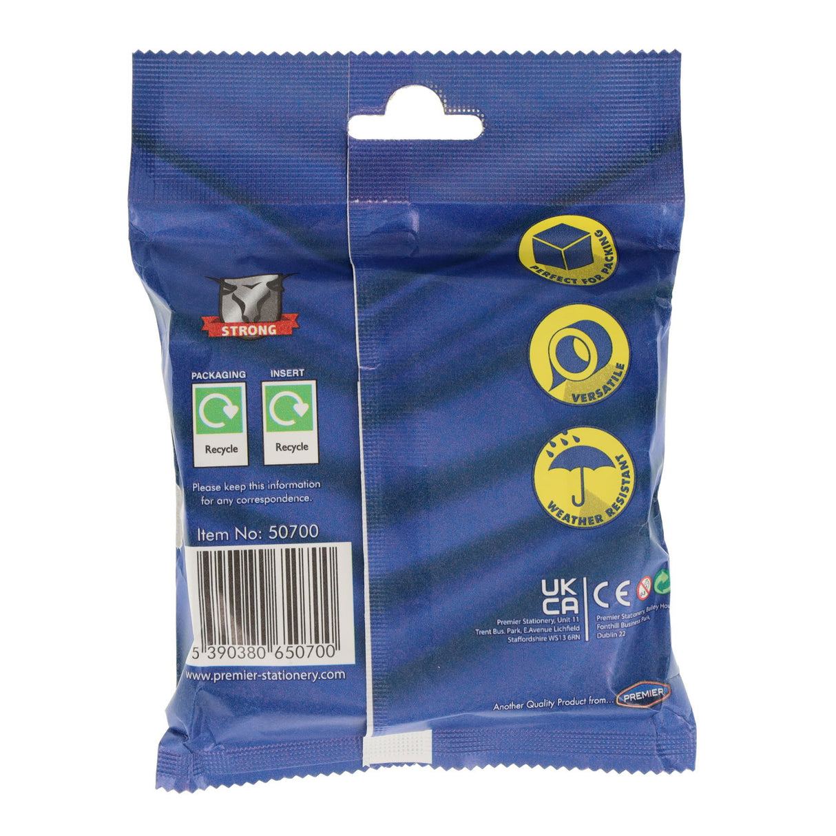 Stik:ie 24mm x 66mm High Adhesive Tape - Clear