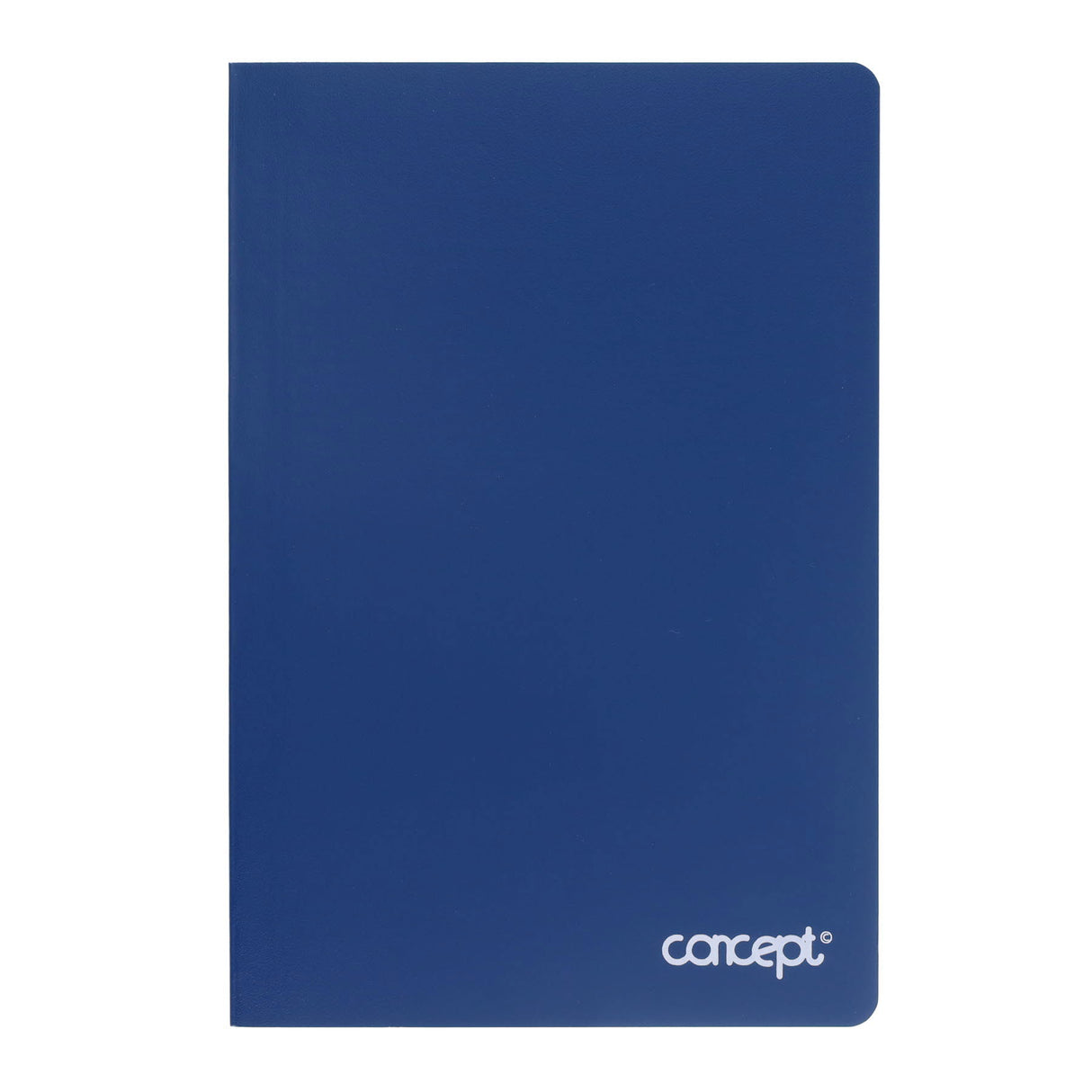 Concept A5 Soft Cover Notebook - 192 Pages - Blue