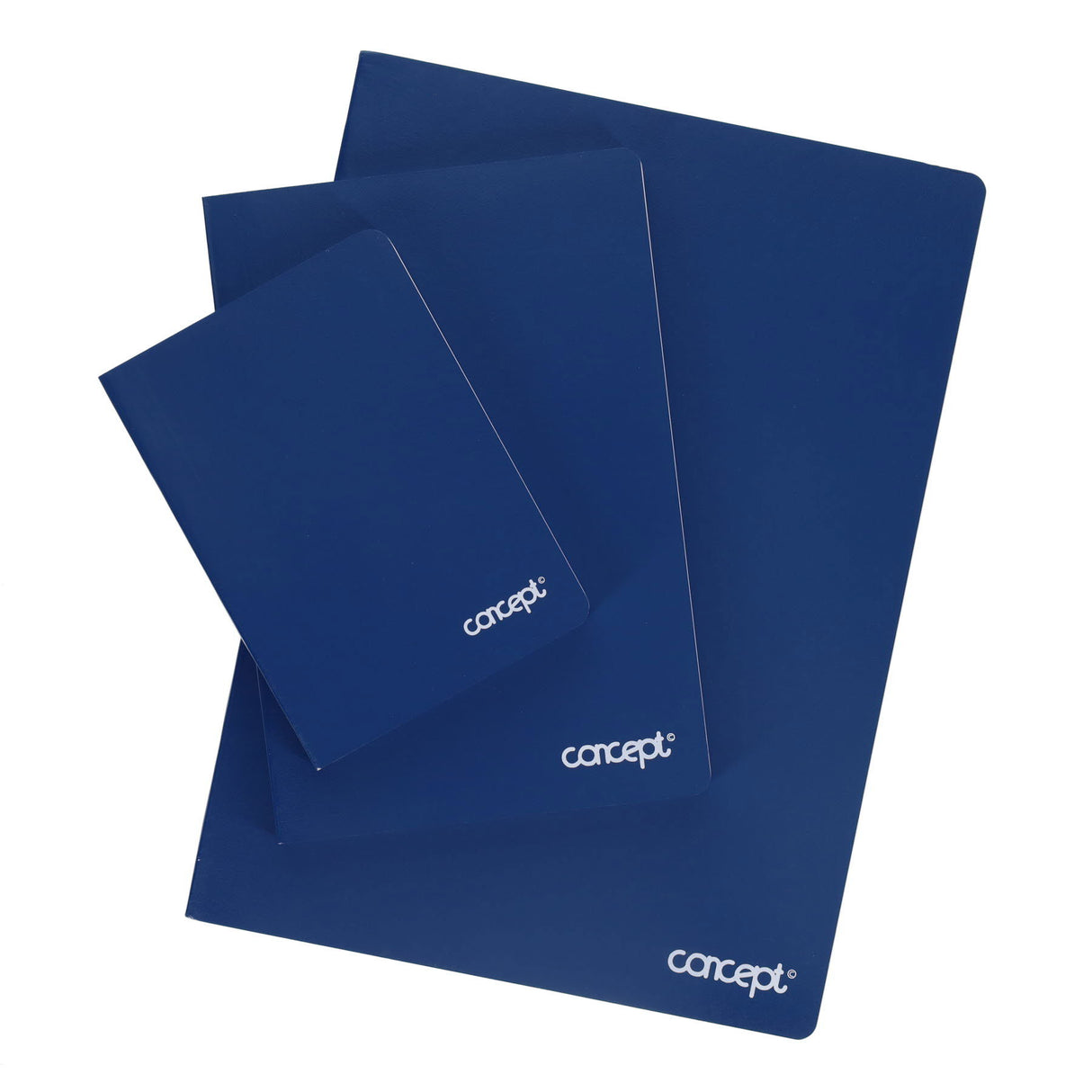 Concept A5 Soft Cover Notebook - 192 Pages - Blue