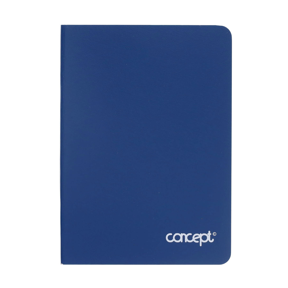 Concept A6 Soft Cover Notebook - 192 Pages - Blue