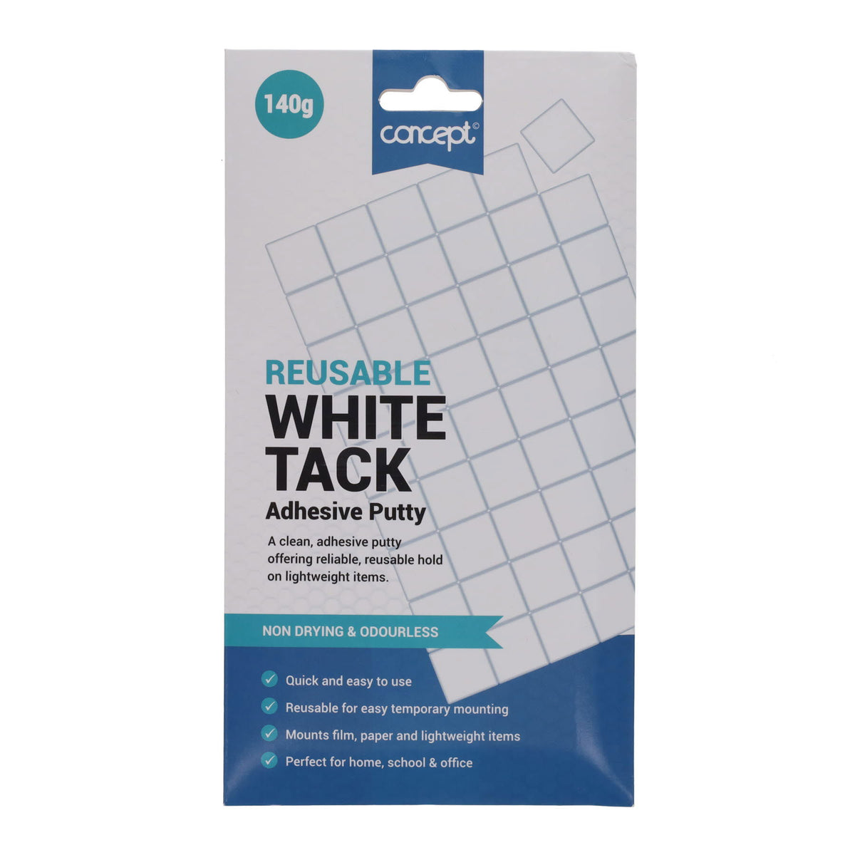 Concept Reusable White Tack - 140g