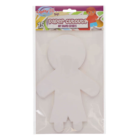 Crafty Bitz Cutouts - Boys - Pack of 16