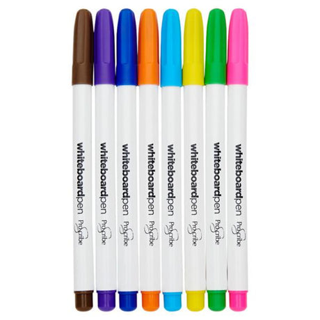 Pro:Scribe Dry Wipe Whiteboard Markers - Pack of 8