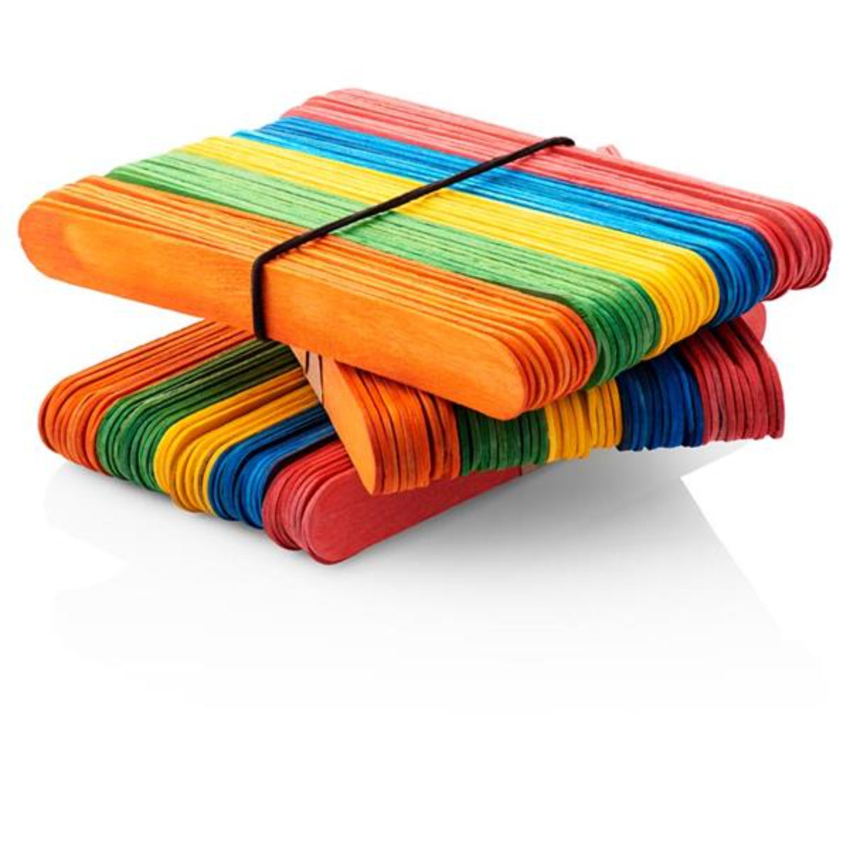 Crafty Bitz Jumbo Lollipop Sticks - Coloured - Pack of 200