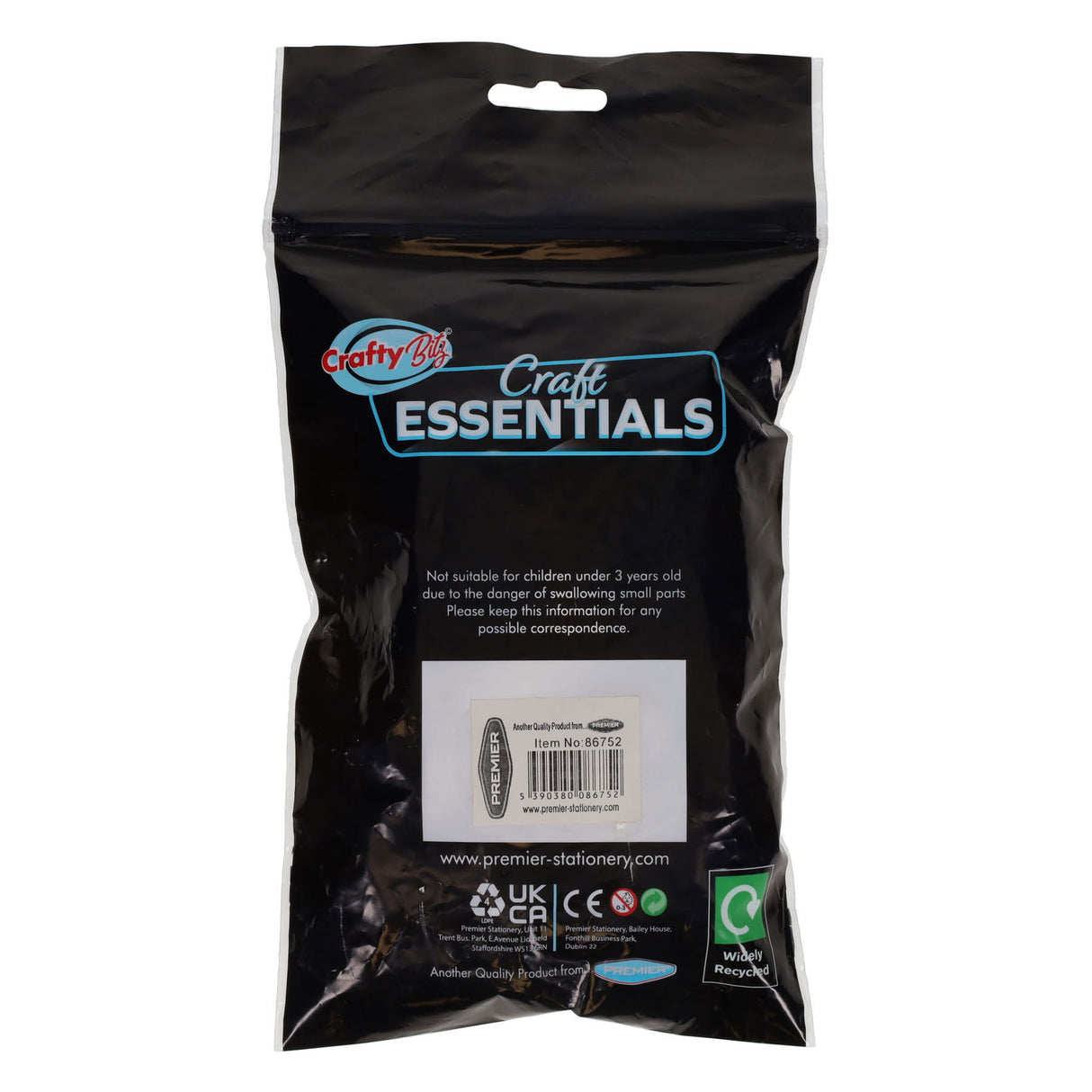 Crafty Bitz Polyestyrene Eggs - 5cm - Pack of 8