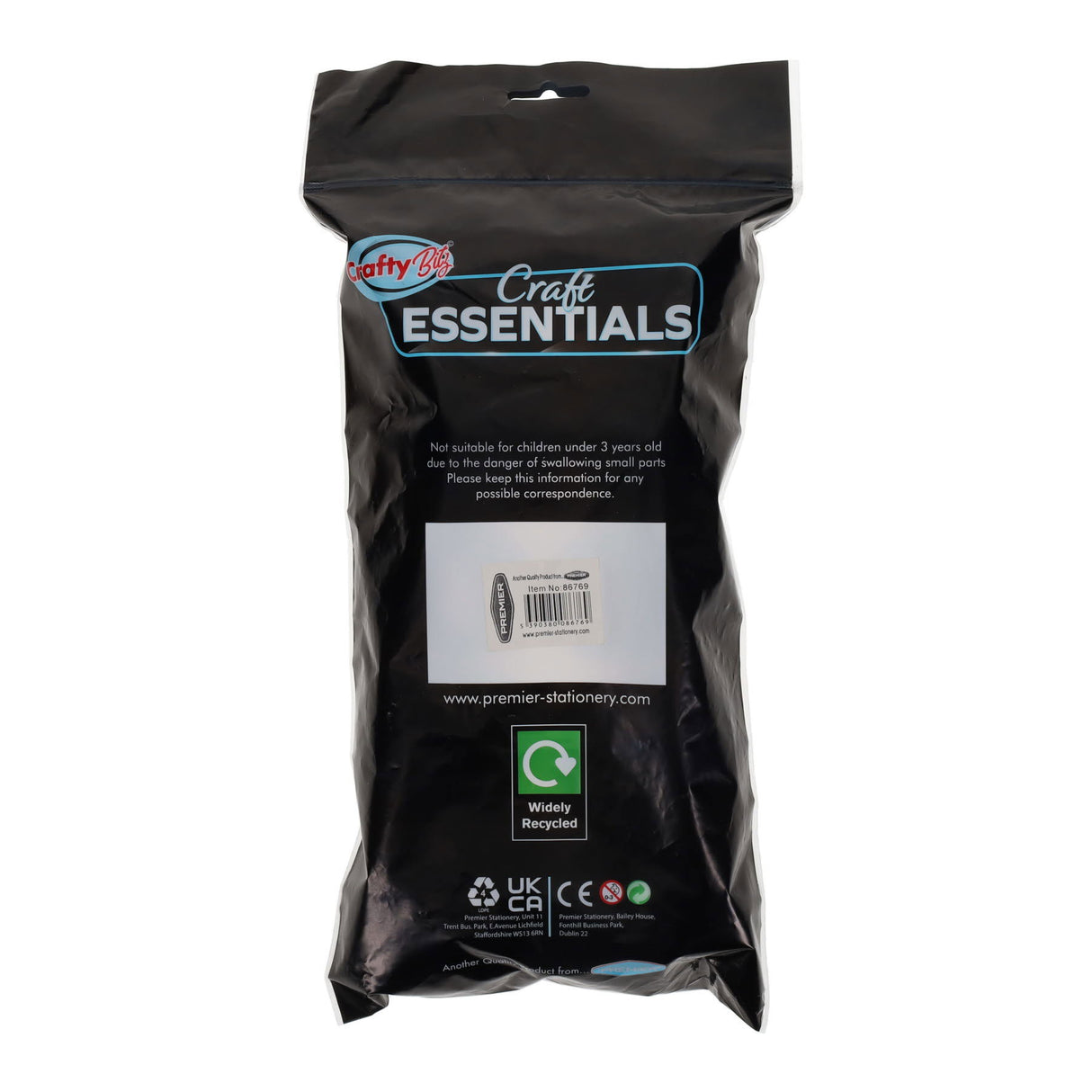 Crafty Bitz Polyestyrene Eggs - 7cm - Pack of 10