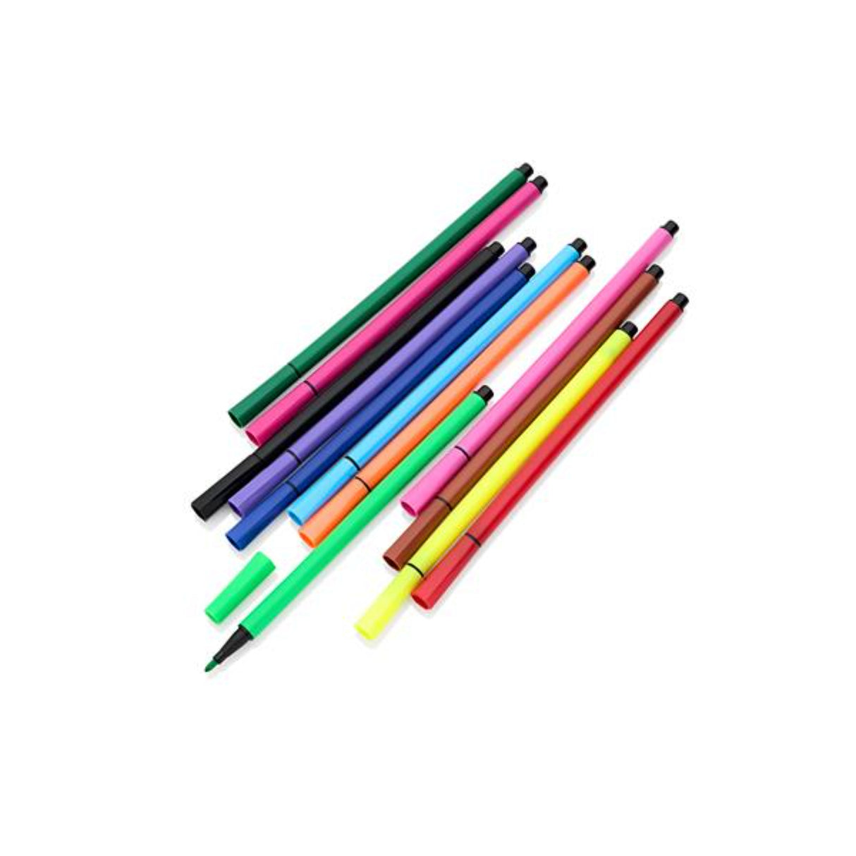 World of Colour Artistic Felt Tip Pens - Box of 12