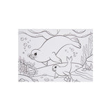 World of Colour A3 Colouring Book - 25 Sheets - Animal Families-Kids Colouring Books-World of Colour|StationeryShop.co.uk