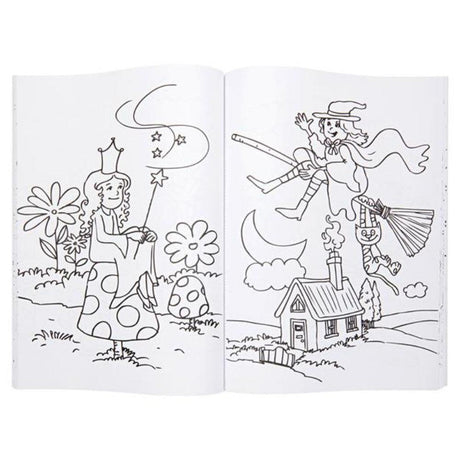 World of Colour A3 Giant Perforated Colour Me Colouring Book - 96 Pages - Extra Large Pictures