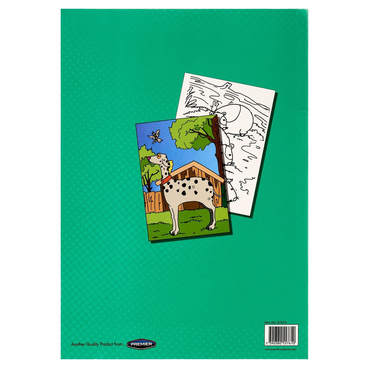World of Colour A4 Perforated Colour Me Colouring Book - 48 Pages - Awesome Pets