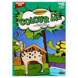 World of Colour A4 Perforated Colour Me Colouring Book - 48 Pages - Awesome Pets-Kids Colouring Books-World of Colour|StationeryShop.co.uk