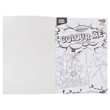 World of Colour A4 Perforated Colour Me Colouring Book - 48 Pages - Fun Activity-Kids Colouring Books-World of Colour|StationeryShop.co.uk
