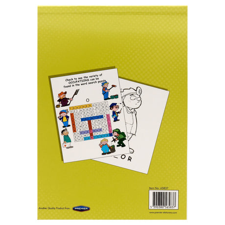 World of Colour A5 Word Search Colouring Book - 48 Pages