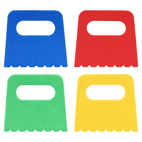 World of Colour Assorted Scrapes - Pack of 4-Daubers & Blenders-World of Colour|StationeryShop.co.uk