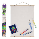 World of Colour Canvas Art Scroll - Rocket-Colour-in Canvas-World of Colour|StationeryShop.co.uk