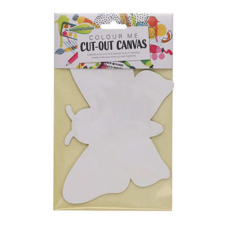 World of Colour Cut Out Canvas - Butterfly-Blank Canvas-World of Colour|StationeryShop.co.uk