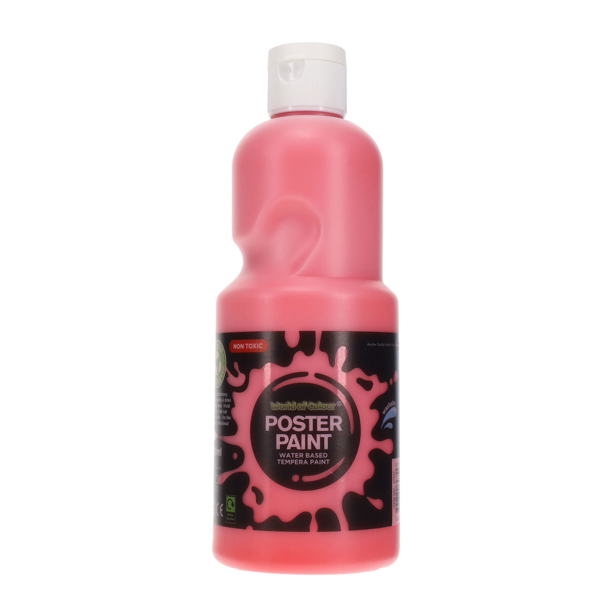 World of Colour Poster Paint 500ml - Scarlet Red