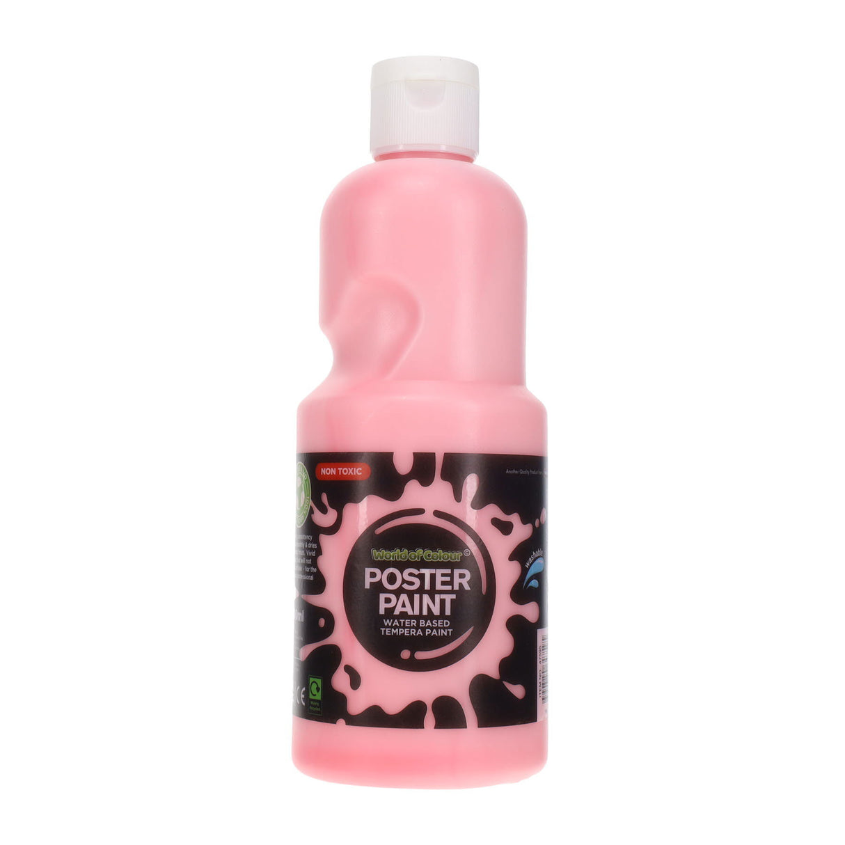 World of Colour Poster Paint 500ml - Pink