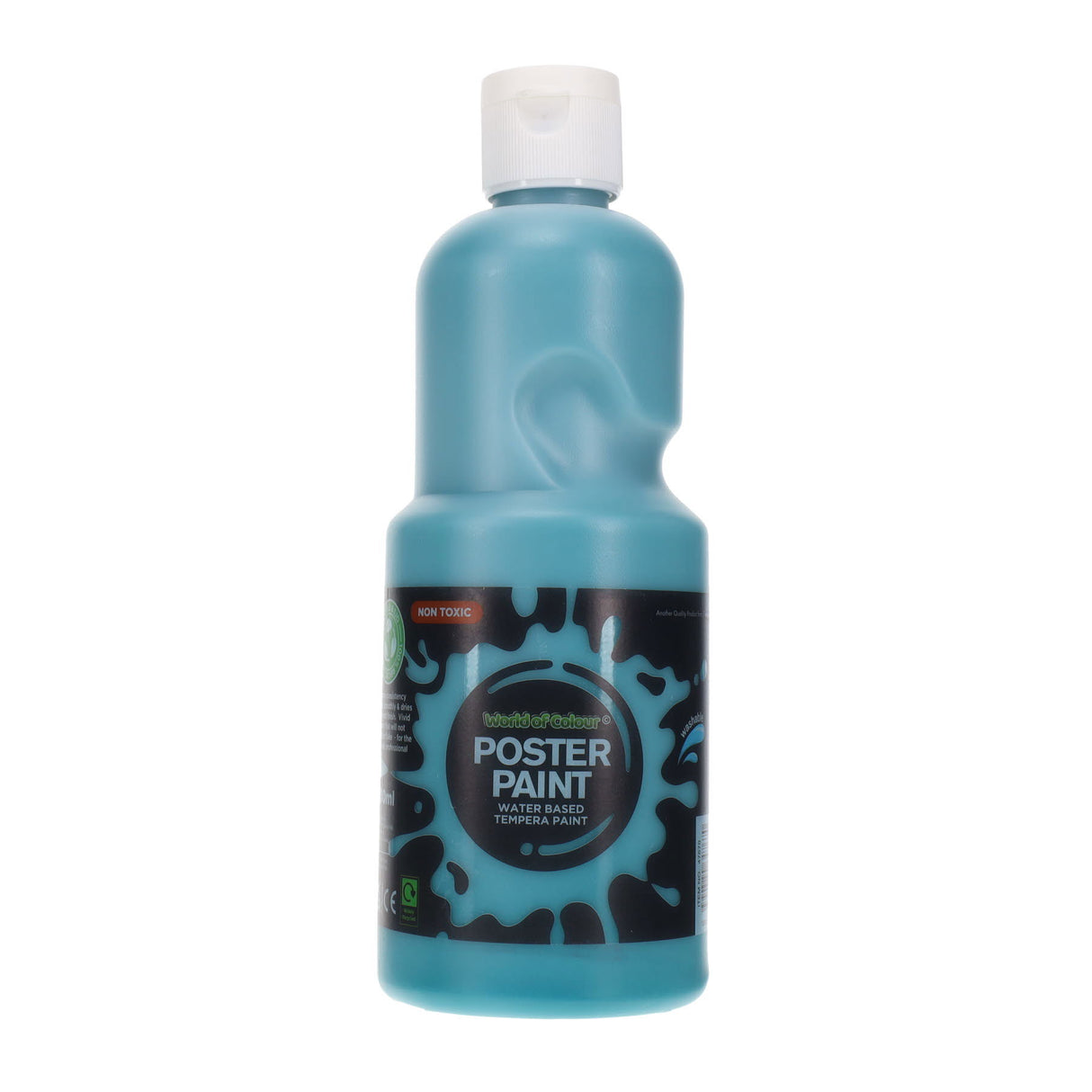 World of Colour Poster Paint 500ml - Turquoise