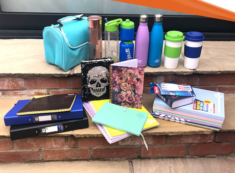 College notebooks, bottles, lunchbags, stationery - Stationery Superstore UK