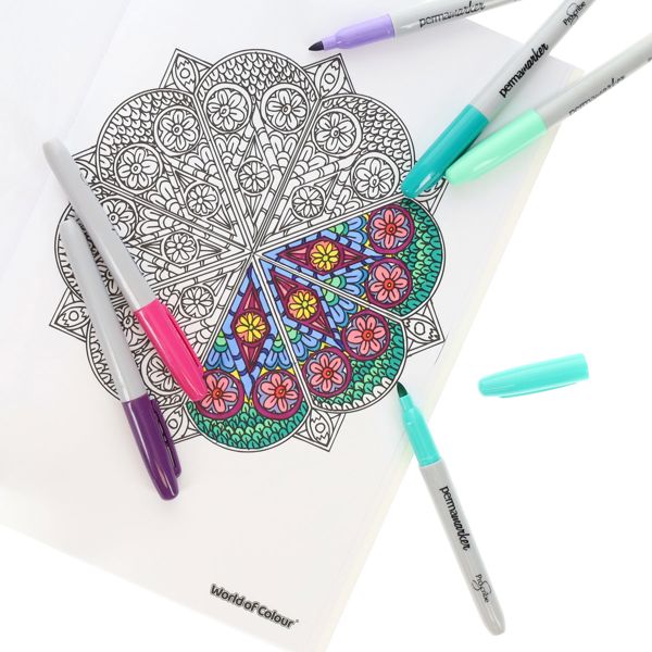 mandala Art therapy adult colouring book