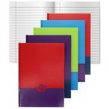 Premto Fusion A4 Hardcover Notebook - Lay Flat 160pg - Pack of 5