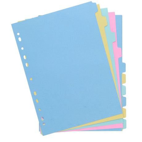 Concept Subject Dividers - 150 gsm - 10 Tabs