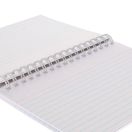 Concept 6x4 Spiral Ruled Index Cards - White - 50 Cards