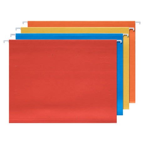 Premier Office A4 Suspension Files - Coloured - Pack of 10