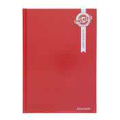 Premto A5 Page A Day Academic Diary 2024-2025 - Ketchup Red