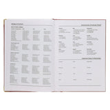 Concept 2025 A4 Page A Day Appointments Diary - Navy