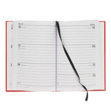 Premto A5 Week To View Academic Diary 2025-2026 - Ketchup Red