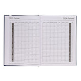 Premto A4 Page A Day Academic Diary 2025-2026 - Grape Juice